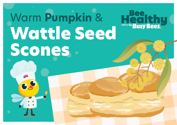 Warm Pumpkin and Wattle Seed Scone Image