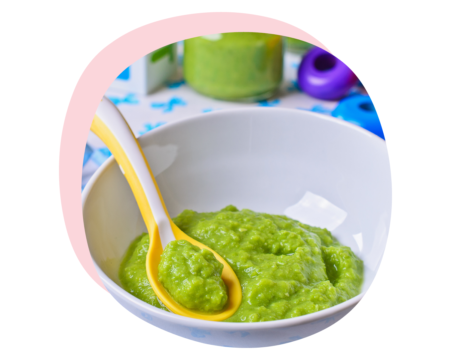 Spinach and Ricotta Purée and Pasta